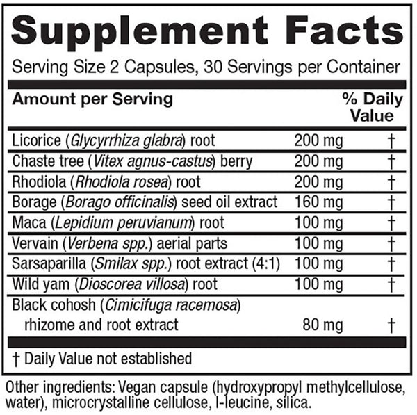 Vitanica, FemRebalance, 60 Vegetarian Capsules