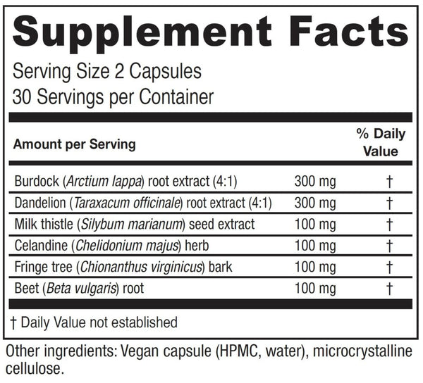 Vitanica, HepaFem, 60 Vegetarian Capsules