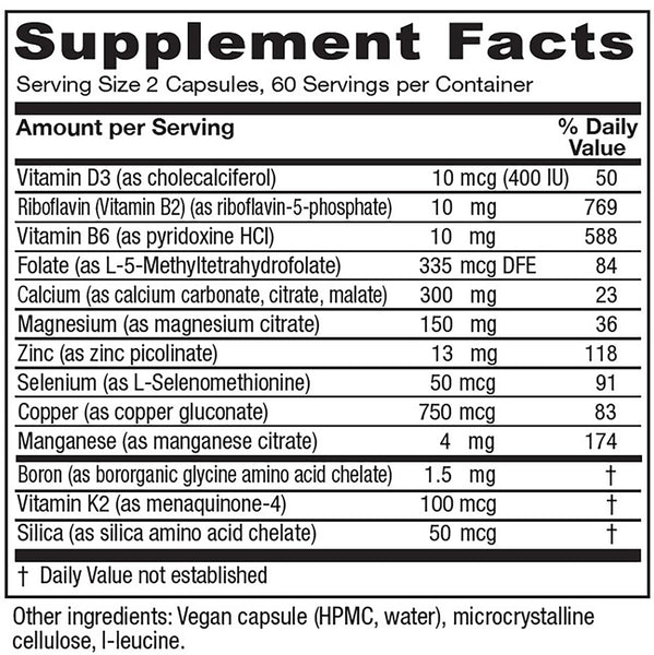 Vitanica, OsteoBlend, 120 Vegetarian Capsules