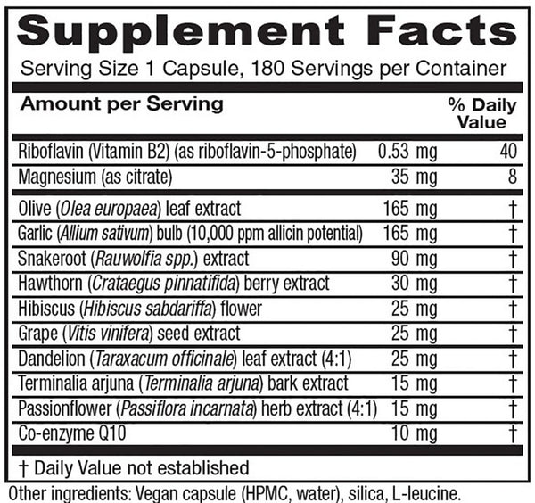 Vitanica, Rauwolfia Extra, 180 Vegetarian Capsules