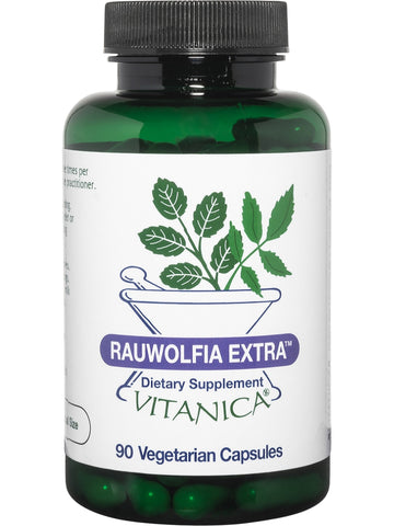 Vitanica, Rauwolfia Extra, 90 Vegetarian Capsules
