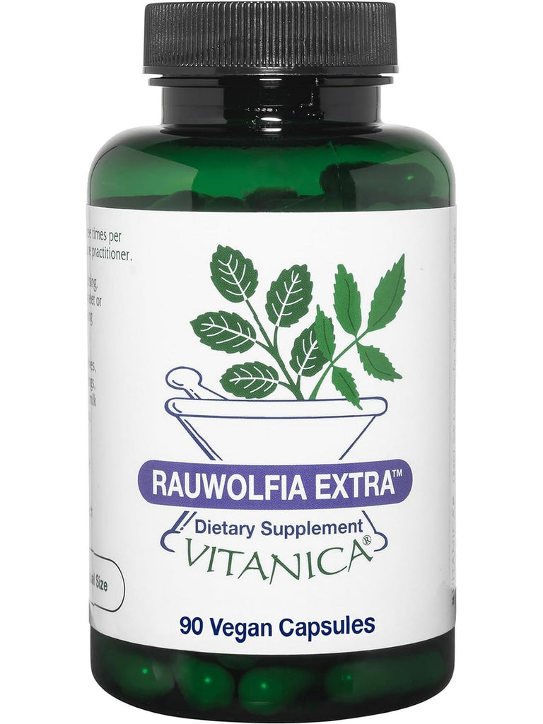 Vitanica, Rauwolfia Extra, 90 Vegan Capsules