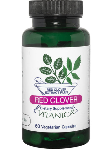 Vitanica, Red Clover, 60 Vegetarian Capsules