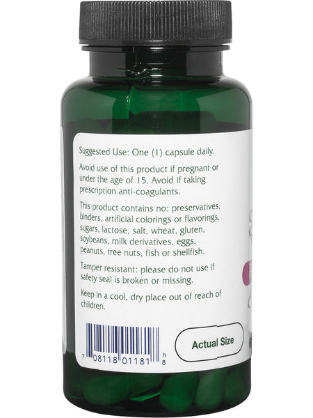 Vitanica, Red Clover, 60 Vegetarian Capsules