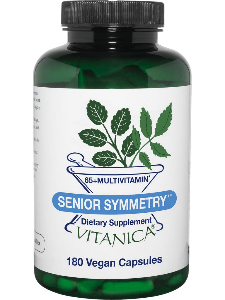 Vitanica, Senior Symmetry, 180 Vegan Capsules