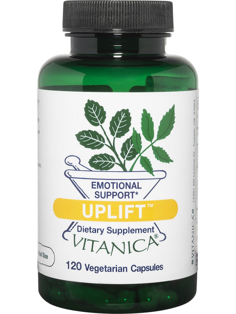 Vitanica, Uplift, 120 Vegetarian Capsules