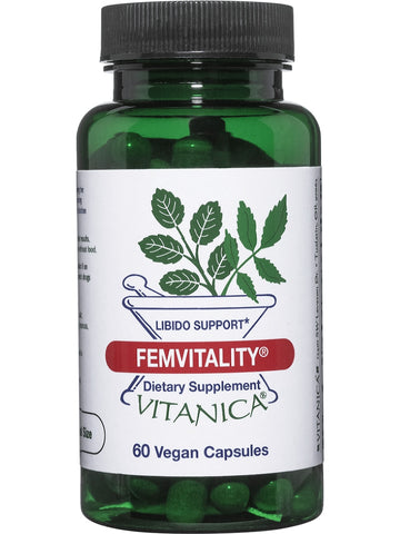 Vitanica, FemVitality, 60 Vegetarian Capsules