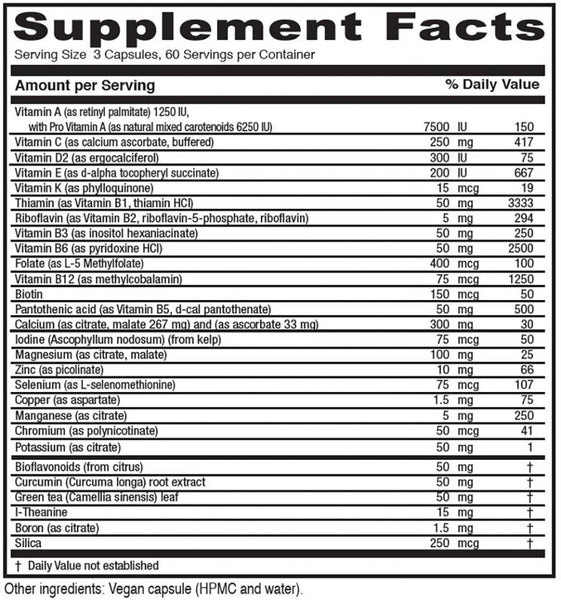 Vitanica, Mid-Life Symmetry, 180 Vegetarian Capsules