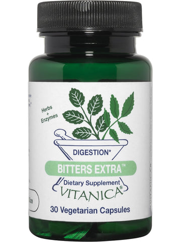 Vitanica, Bitters Extra, 30 Vegetarian Capsules