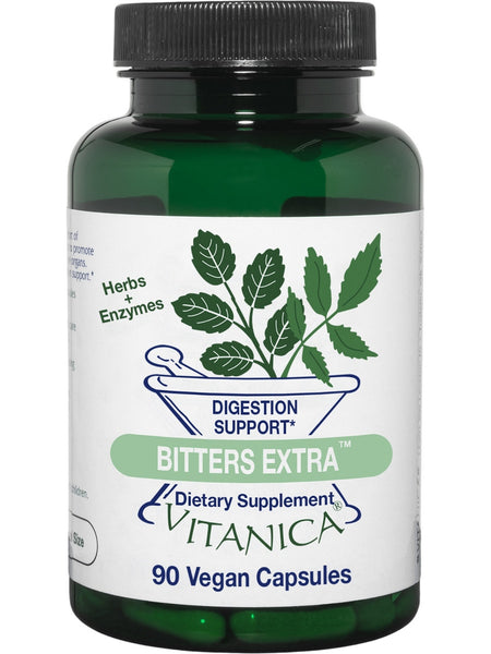 Vitanica, Bitters Extra, 90 Vegan Capsules