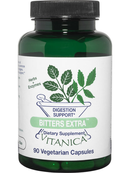 Vitanica, Bitters Extra, 90 Vegetarian Capsules