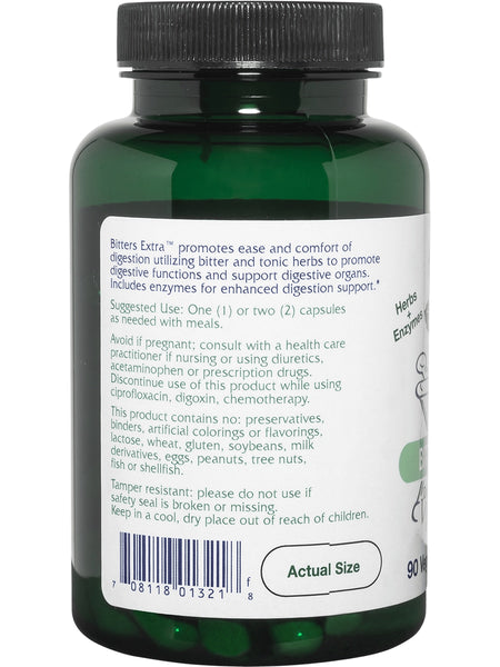Vitanica, Bitters Extra, 90 Vegetarian Capsules