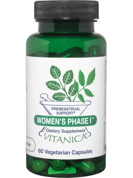 Vitanica, Women's Phase I, 60 Vegetarian Capsules