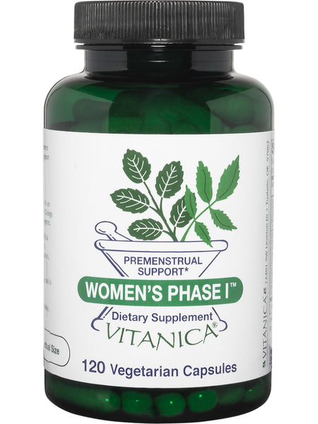 Vitanica, Women's Phase I, 120 Vegetarian Capsules