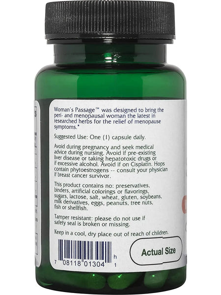 Vitanica, Woman's Passage, 30 Vegetarian Capsules