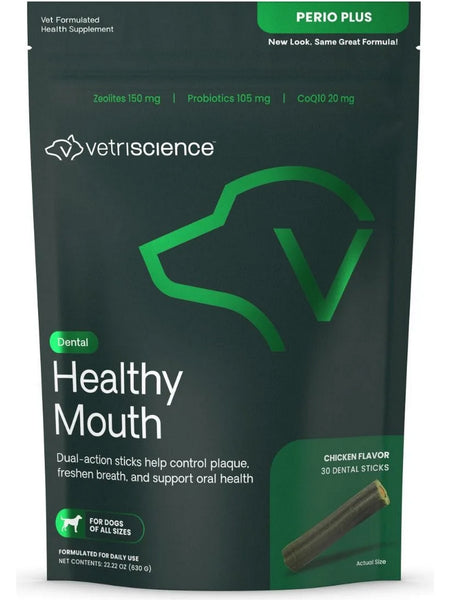 VetriScience Laboratories, Perio Plus, 30 Dental Health Sticks
