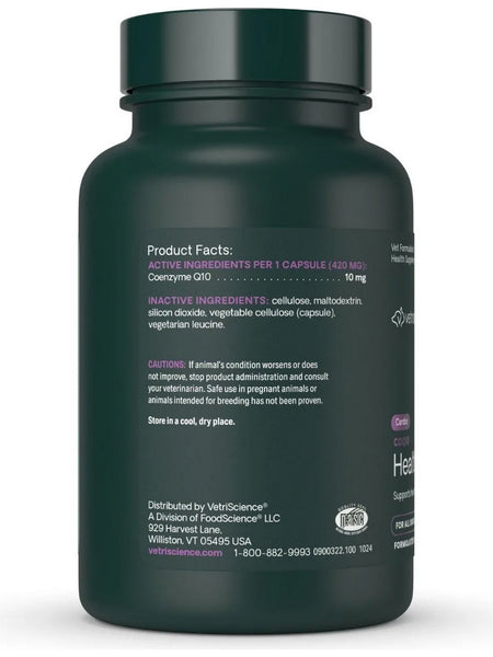 VetriScience, CoQ10 Healthy Heart, 100 Capsules