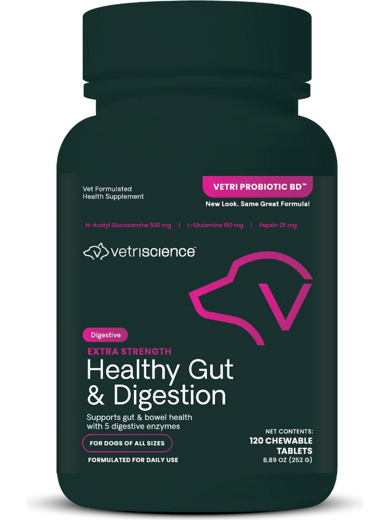 VetriScience Laboratories, Vetri Probiotic BD, 120 Chewable Tablets