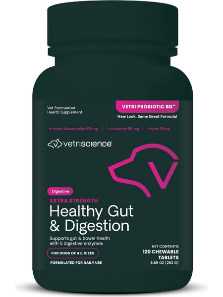 VetriScience Laboratories, Vetri Probiotic BD, 120 Chewable Tablets