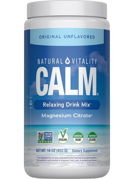 Natural Vitality, Calm, Original Unflavored, 16 oz