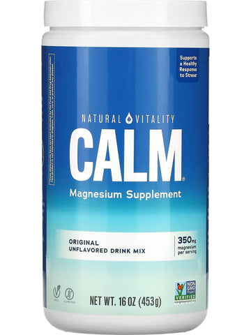 Natural Vitality, Calm, Original Unflavored, 16 oz