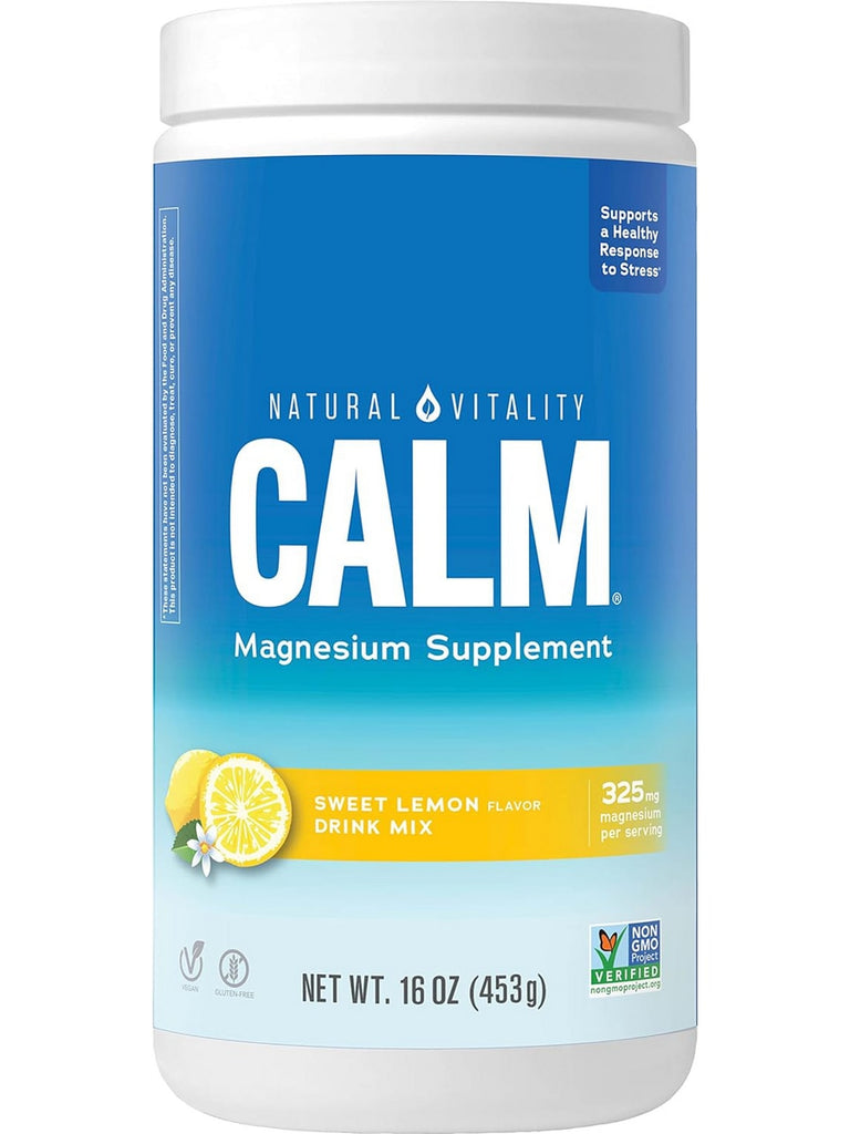Natural Vitality, Calm,  Sweet Lemon, 16 oz