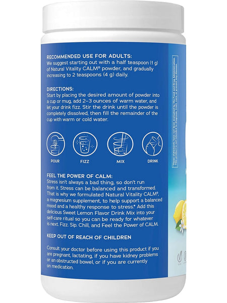 Natural Vitality, Calm,  Sweet Lemon, 16 oz