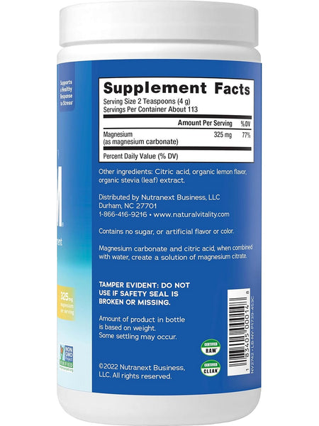 Natural Vitality, Calm,  Sweet Lemon, 16 oz