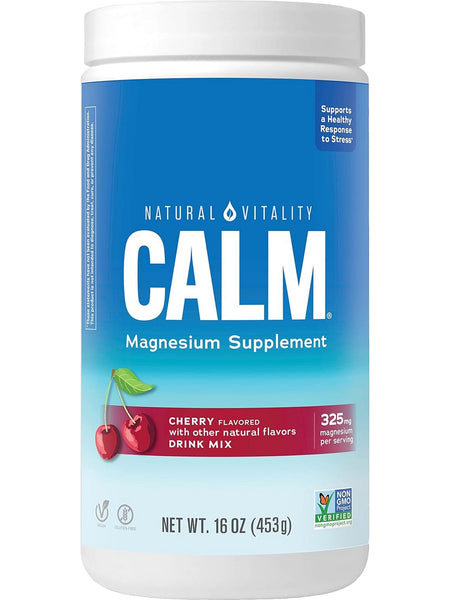 Natural Vitality, Calm, Cherry, 16 oz