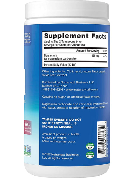 Natural Vitality, Calm, Cherry, 16 oz