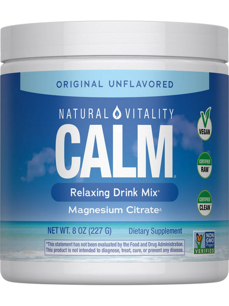 Natural Vitality, Calm, Original Unflavored, 8 oz