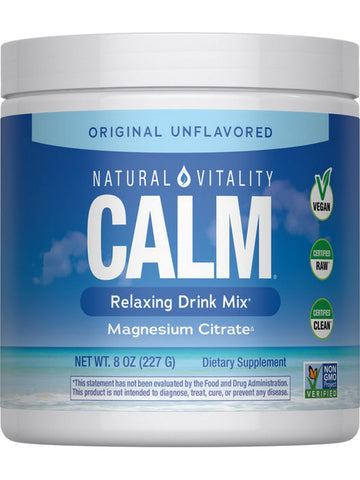 Natural Vitality, Calm, Original Unflavored, 8 oz