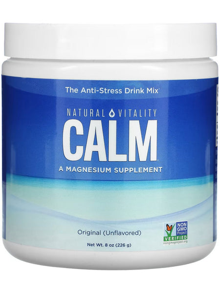 Natural Vitality, Calm, Original Unflavored, 8 oz