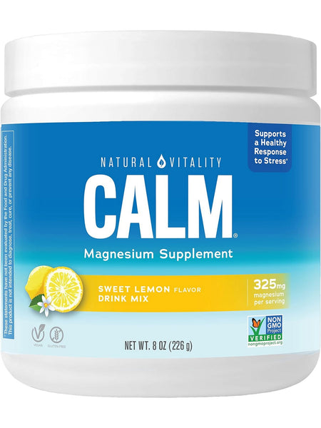 Natural Vitality, Calm, Sweet Lemon, 8 oz