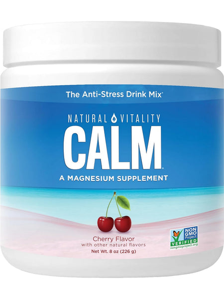 Natural Vitality, Calm, Cherry, 8 oz