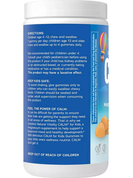 Natural Vitality, Calm Kids, Sweet Citrus, 60 Gummies