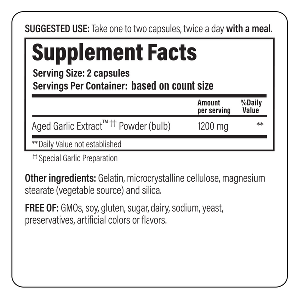 Wakunaga, Kyolic, Cardiovascular & Immune Reserve Formula 200, 60 Capsules