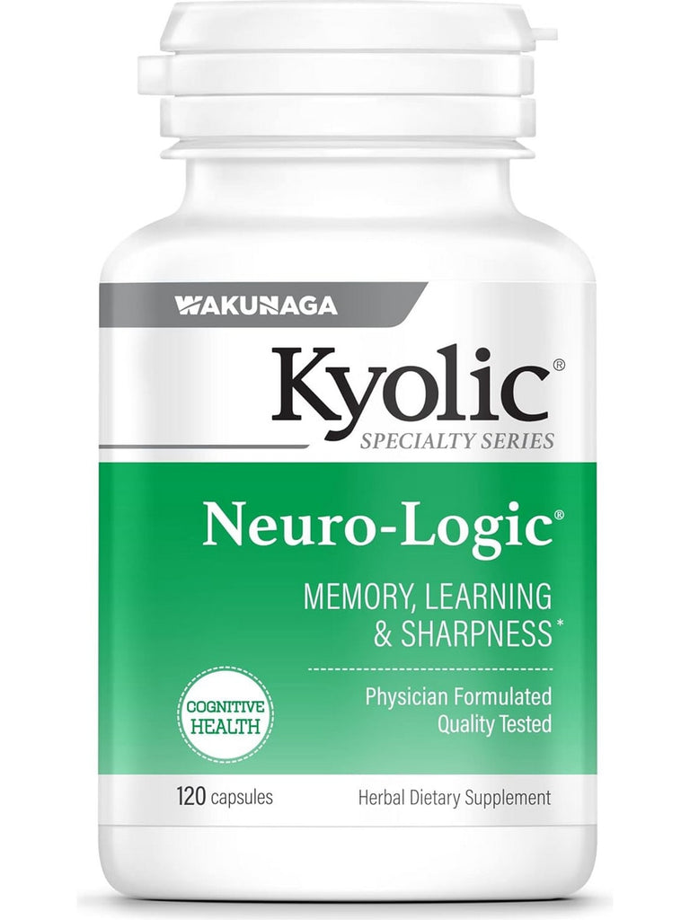 Wakunaga, Kyolic, Neuro Logic, Memory, Learning & Sharpness, 120 Capsules