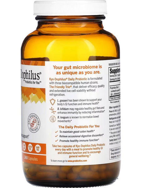 Wakunaga, Kyolic, Daily Probiotic, 360 Capsules