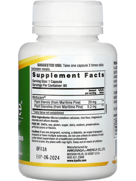 Wakunaga, Moducare, Moducare Daily Immune Support, 90 Vegetarian Capsules