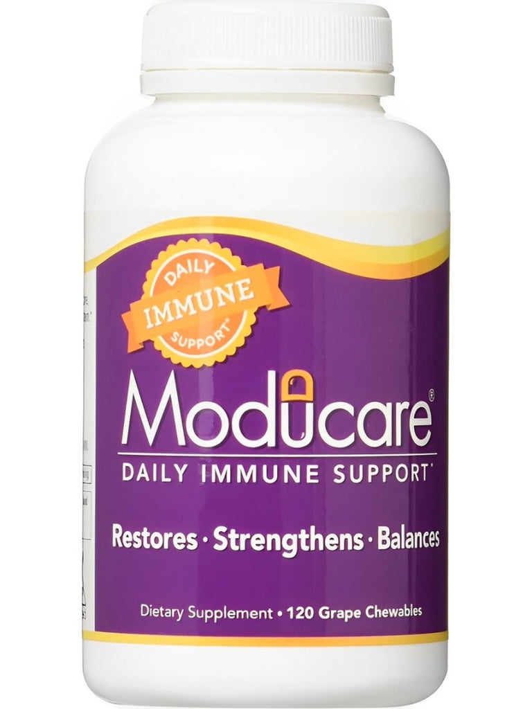 Wakunaga, Moducare, Moducare Daily Immune Support, Grape Chewable, 120 Grape Chewables