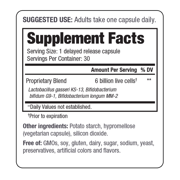 Wakunaga, Kyo Dophilus, Fifty+ Probiotic, 30 Capsules