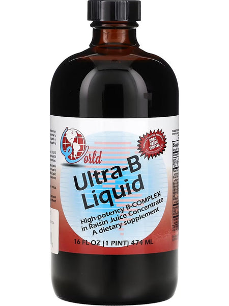 World Organic, Ultra-B Liquid, 16 fl oz