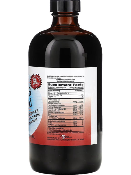 World Organic, Ultra-B Liquid, 16 fl oz