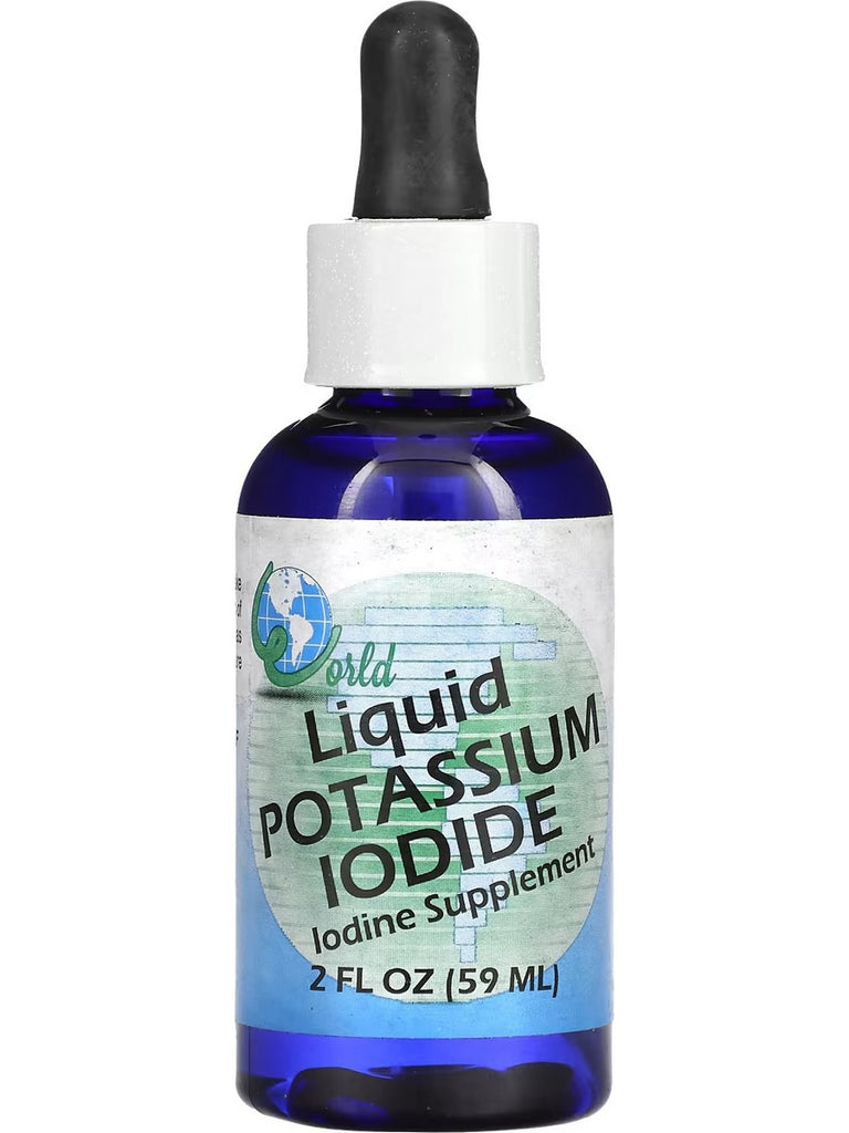 World Organic, Liquid Potassium Iodide, 2 fl oz