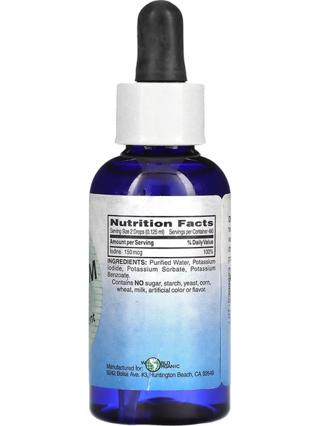 World Organic, Liquid Potassium Iodide, 2 fl oz