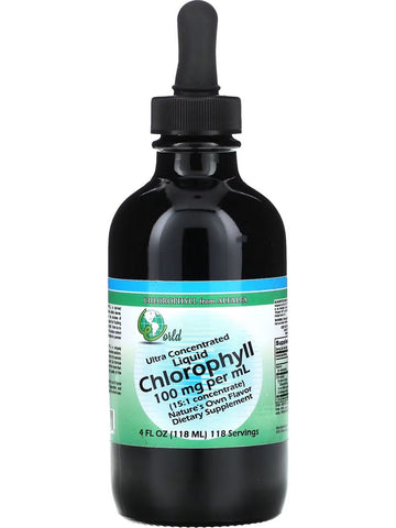 World Organic, Chlorophyll from Alfalfa, Ultra Concentrated Liquid Chlorophyll, Nature's Own, 100 mg, 4 fl oz
