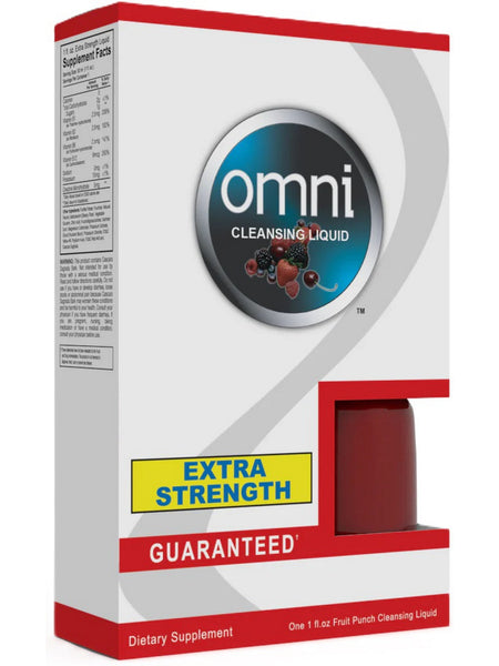 Wellgenix, Omni Cleansing Liquid Extra Strength, Fruit Punch, 1 fl oz