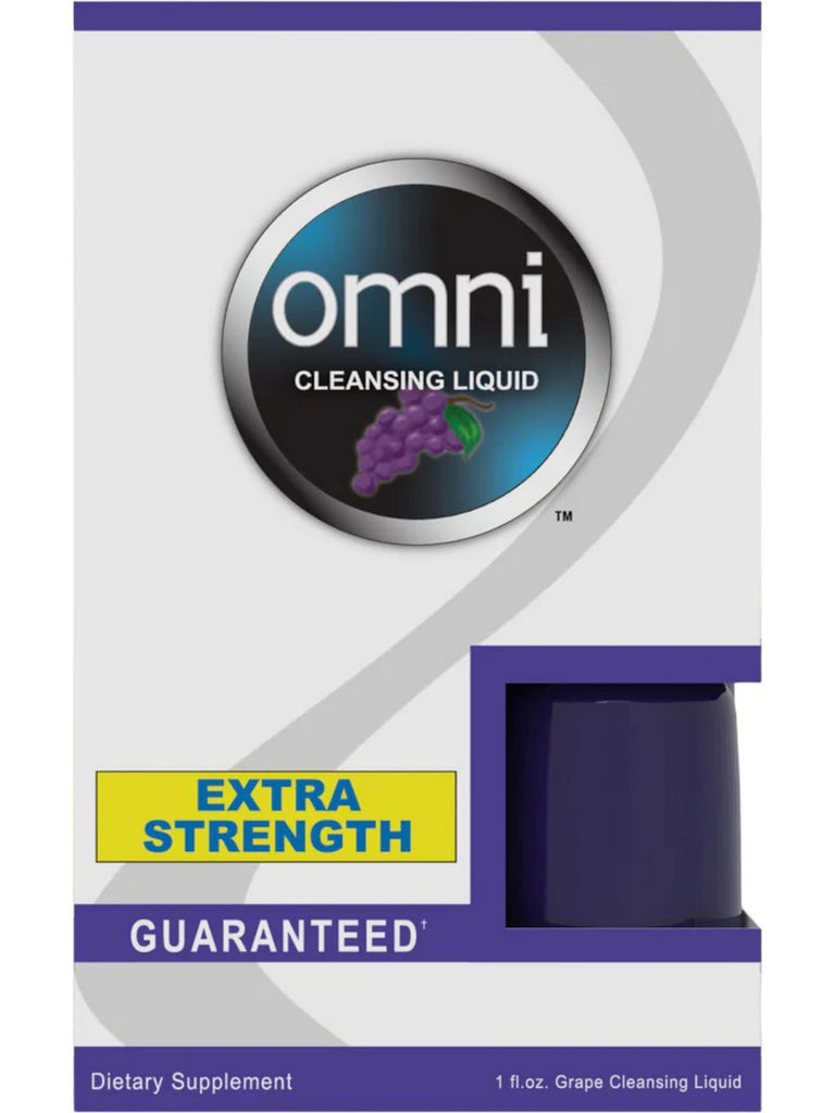 Wellgenix, Omni Cleansing Liquid Extra Strength, Grape, 1 fl oz