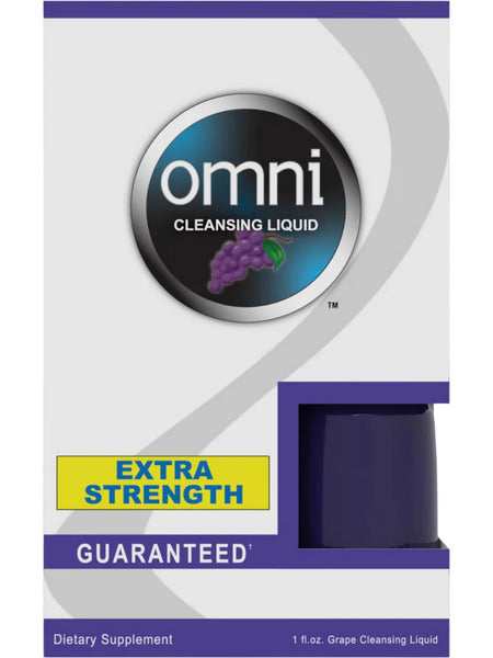 Wellgenix, Omni Cleansing Liquid Extra Strength, Grape, 1 fl oz